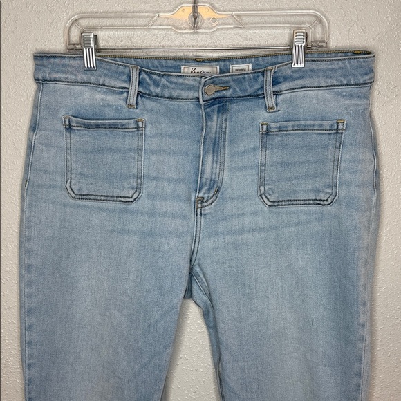 KanCan Women's Light Blue High Rise Flare Jeans Size 32 - Picture 4 of 6